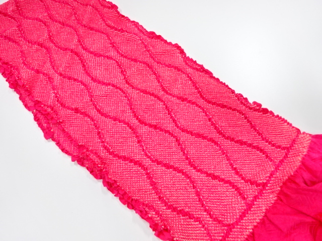 JAPANESE OBIAGE FOR FURISODE / SHIBORI / SILK